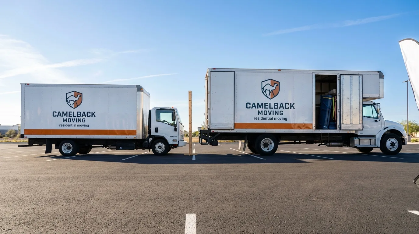 Moving truck size capacity guide in Aguas Buenas